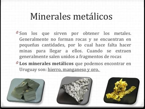 Química Minerales