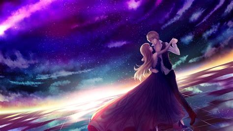 10 top and most current cute anime couple wallpaper for desktop with full hd 1080p (1920 × 1080) free download. Romantic Anime Wallpapers (64+ images)