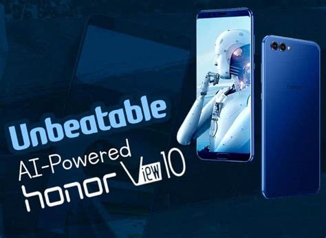 Huawei Launched Its Ai Powered Flagship Honor View 10 In India Wirally