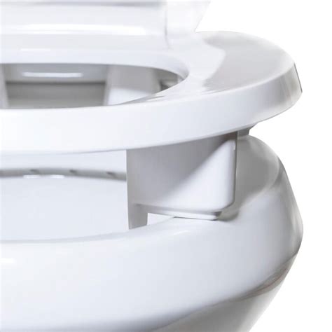 Centoco Centoco Elongated 3 Raised Plastic Toilet Seat Open Front