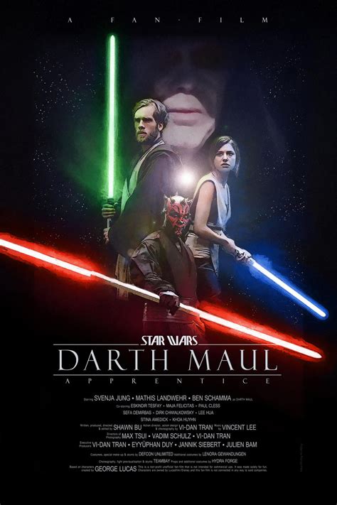 Poster For Darth Maul Apprentice 2016 Fan Film By Rodrigo Pena On
