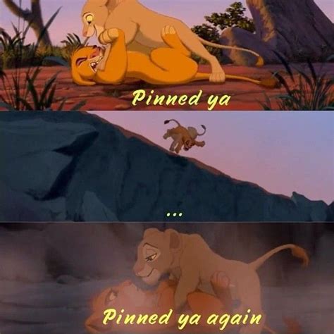 The Lion King And His Cubs Are Being Compared By Each Other In This