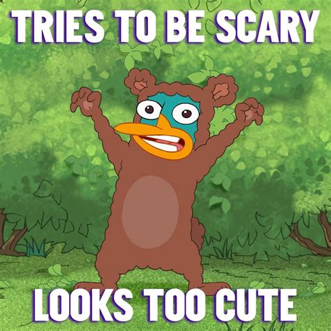 There Is A Cartoon Bear With An Angry Look On Its Face And The Words