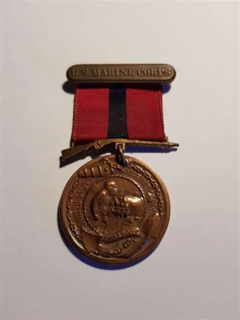 Usmc Ww2 Good Conduct Medal Named Dated 1948 Researchable Eur 5191
