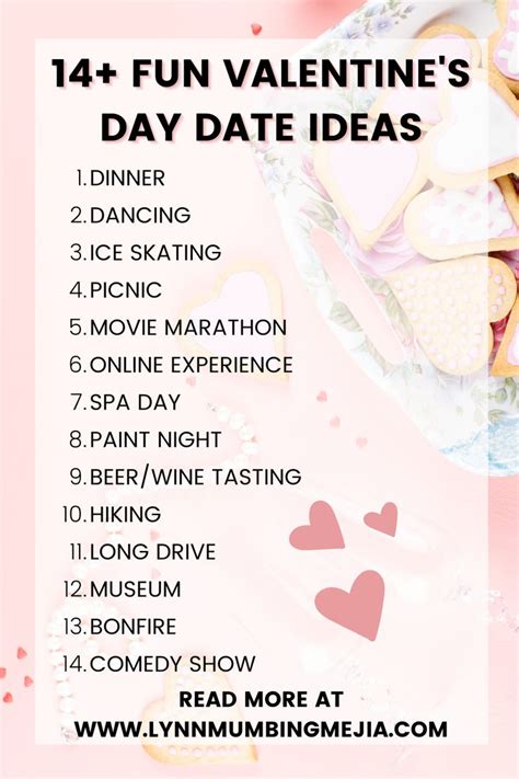 Fun Valentine S Day Date Ideas Lynn Mumbing Mejia In Day