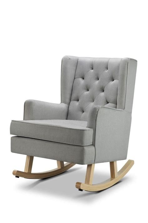 4baby Elle Rocking Chair Grey Glider Chairs And Ottomans Baby