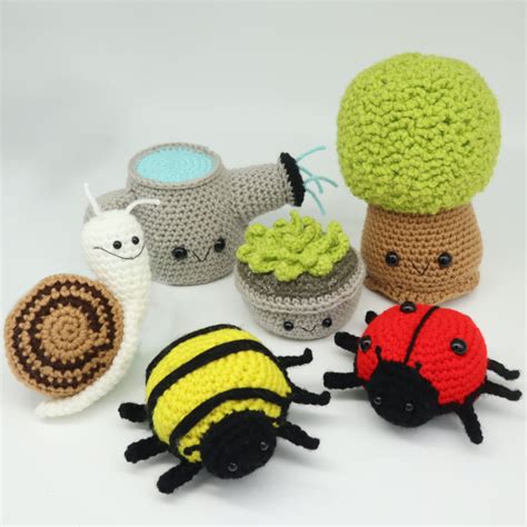 Spring Amigurumi Bundle 5 Free Crochet Patterns Stringydingding