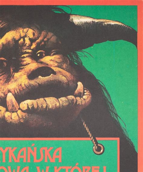 Labyrinth 1987 Polish B1 Film Movie Poster Walkuski For Sale At 1stdibs