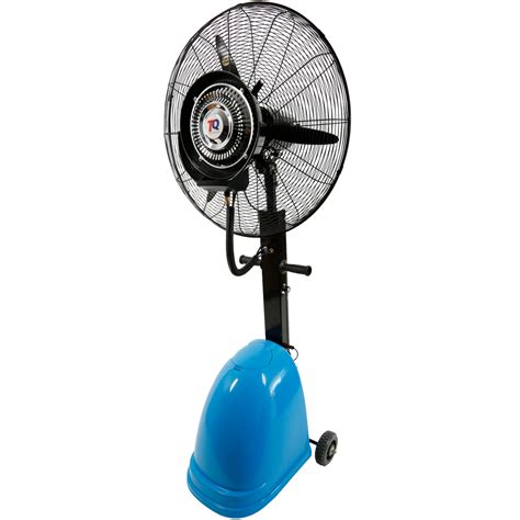 Pedestal Workshop Fan 650mm Misting Logicar