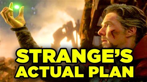 Doctor Stranges Full Plan Explained Avengers Infinity