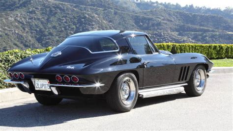 Slash 1966 Black Corvette Stingray Sports Coupe Current Price 90000