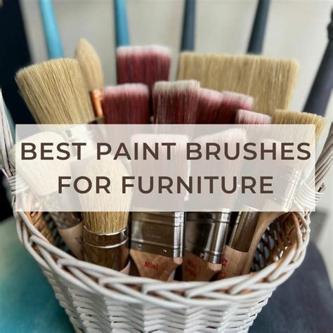 The Best Paint Brush For Furniture And What Each Shape Is For Tea And Forget Me Nots