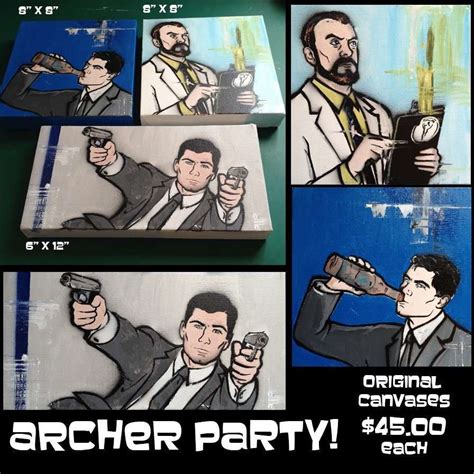 Archer Krieger Original Canvas By Katie Atkins KATIE ATKINS