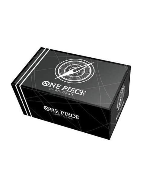 One Piece Card Game Official Storage Box Standard Black