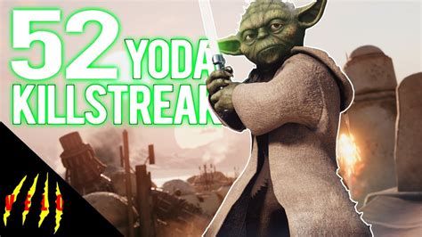 52 Yoda Killstreak Star Wars Battlefront 2 Youtube