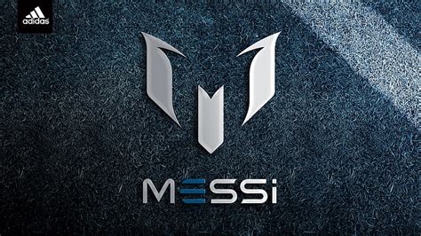 Hd Wallpaper Messi Logo Football Lionel Messi Argentina Barcelona