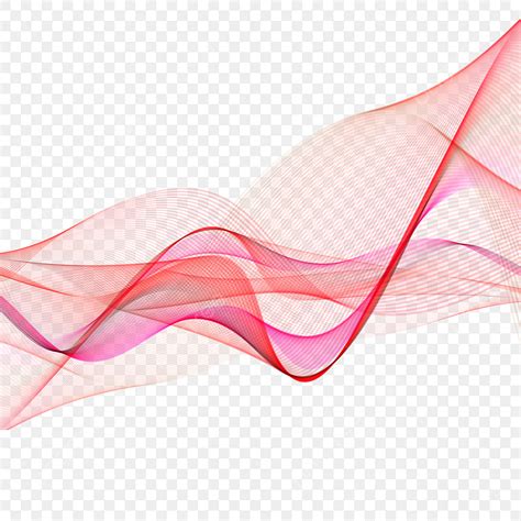Beautiful Wave Vector Hd Images Red Beautiful Wave Vector Background