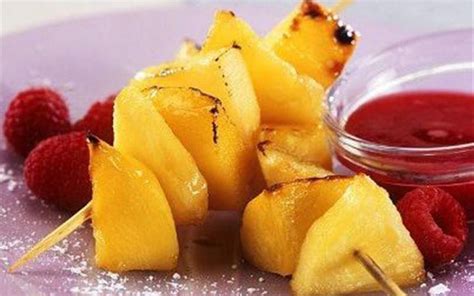 Salade De Fruits Exotiques Mangue Ananas Kiwis