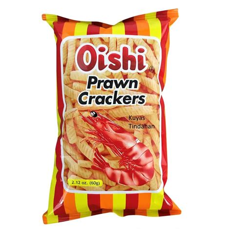 Oishi Prawn Crackers Shrimp Chips Japanese And Asian Candies And Snacks