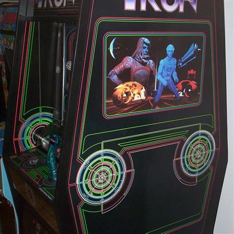 Tron Side Art Phoenix Arcade 1 Source For Screen Printed Arcade