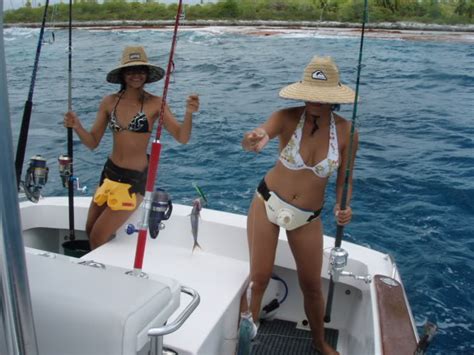 Two Sexy Bikini Girls Fishing Hot Chick Japanese Babes