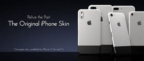 Colorwares Latest Skin Makes An Iphone X Look Like Original Iphone