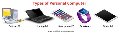 7 Different Types Of Personal Computers And Examples