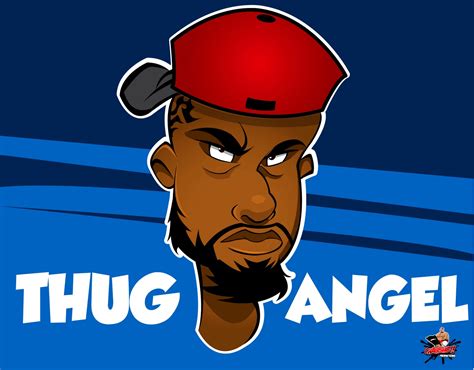 Chairshot Productions Thug Angel Caricature