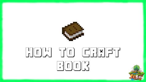 Minecraft 183 How To Make A Book Recipe Tutorial For Minecraft 18