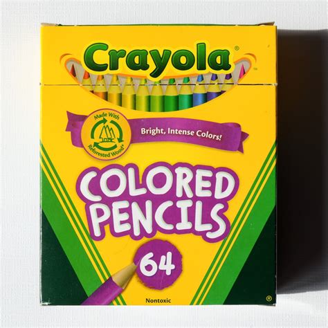 64 Count Crayola Colored Pencils Jennys Crayon Collection