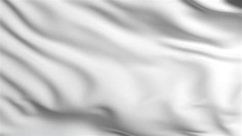 Seamless Loop Of A Realistic Waving White Flag Stock Footage Video