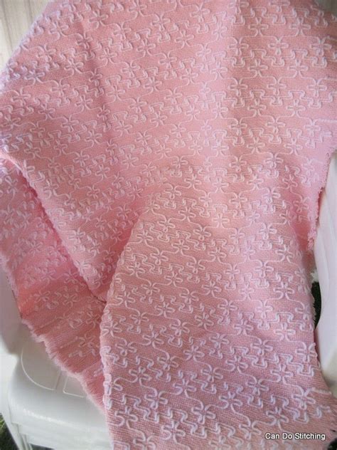 Sale Baby Blanket Pink Swedish Weaving