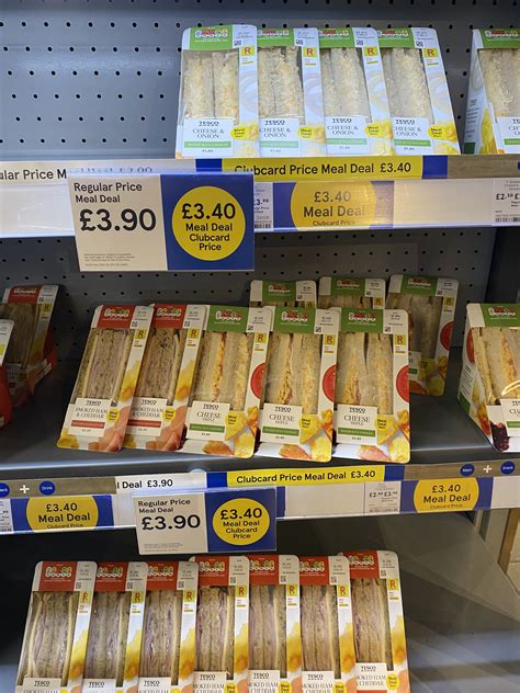 The Meal Deal Inflation Index Tesco Sainsburys Boots And More Tracked