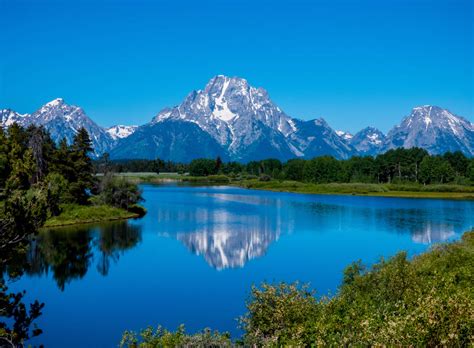 Grand Teton National Park Les Pics Grand Format Des Rocky Mountains