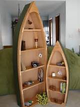 Decorative Row Boat Shelves Images