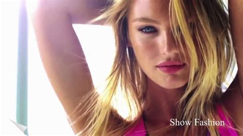Angel Victorias Secret Candice Swanepoel Sexy Lingerie Swumsuit Youtube