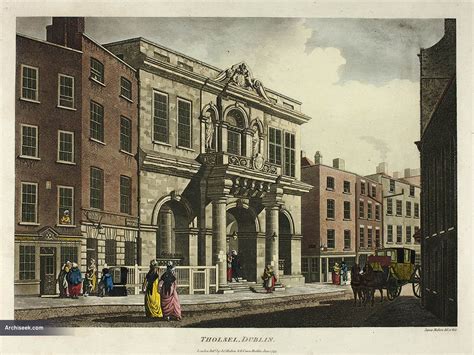 1682 Tholsel Dublin Archiseek Irish Architecture