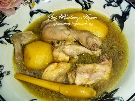 Anggaran ½ cawna air asam jawa; CiptaRasa Noly: SUP PINDANG AYAM
