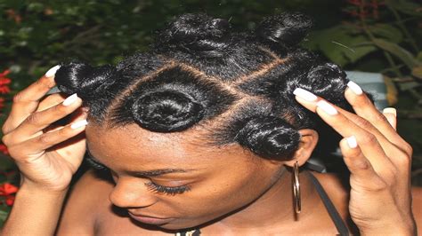 Hey simmas, in this video we are doing microlinks/itips on 4c natural hair. Bantu Knot Tutorial On Short Natural Hair (TWA) With ...