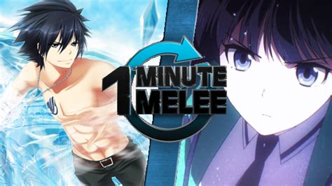 One Minute Melee Season Vii Gray Fullbuster Vs Miyuki Shiba One