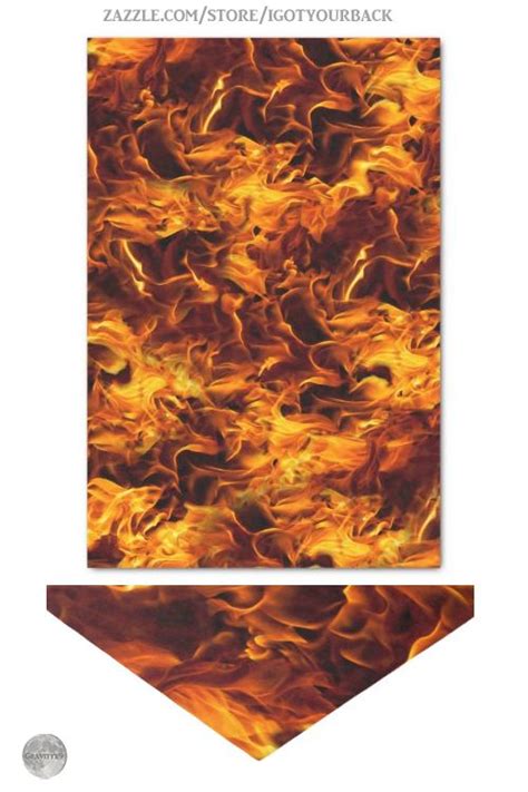 Fire And Flame Pattern Tissue Paper Wrapping Paper