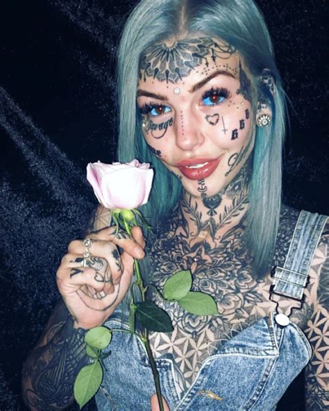 Who Is Dragon Girl Amber Luke And How Many Tattoos Does She Have