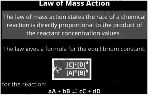 law of mass action infinity learn by sri chaitanya