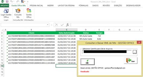 Download De XML De NFe Excel Guia Do Excel