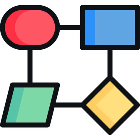 Flowchart Generic Color Lineal Color Icon