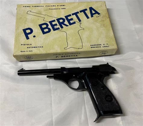 New Never Fired 1971 Beretta Model 70t 100 32acp Target Pistol