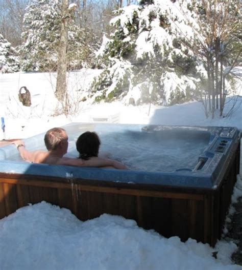 There S Nothing Quite Like Hot Tubbing In The Winter Swimming Pool Spa Swimming Pool Designs