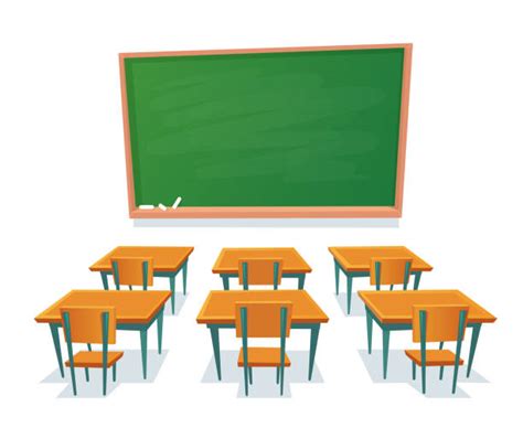 Classroom Desk Illustrations Royalty Free Vector Graphics And Clip Art