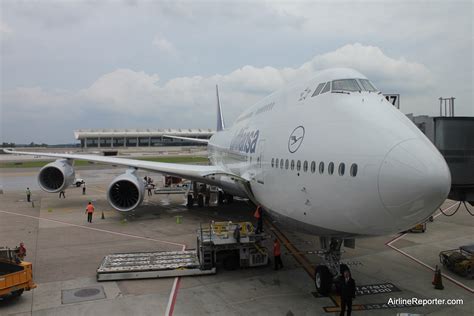 Lufthansa Boeing 747 8 Intercontinental Flying Way