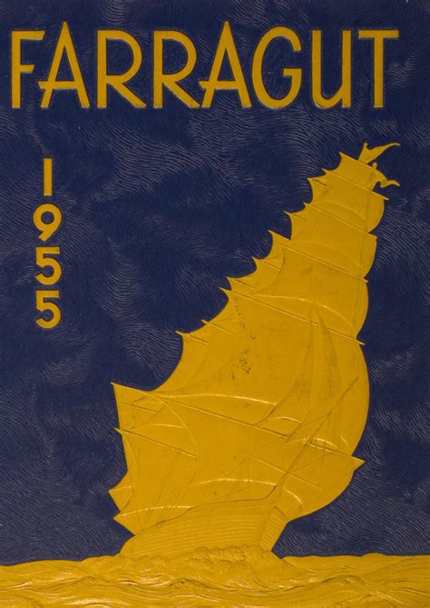 1955 Yearbook From Farragut Career Academy From Chicago Illinois For Sale